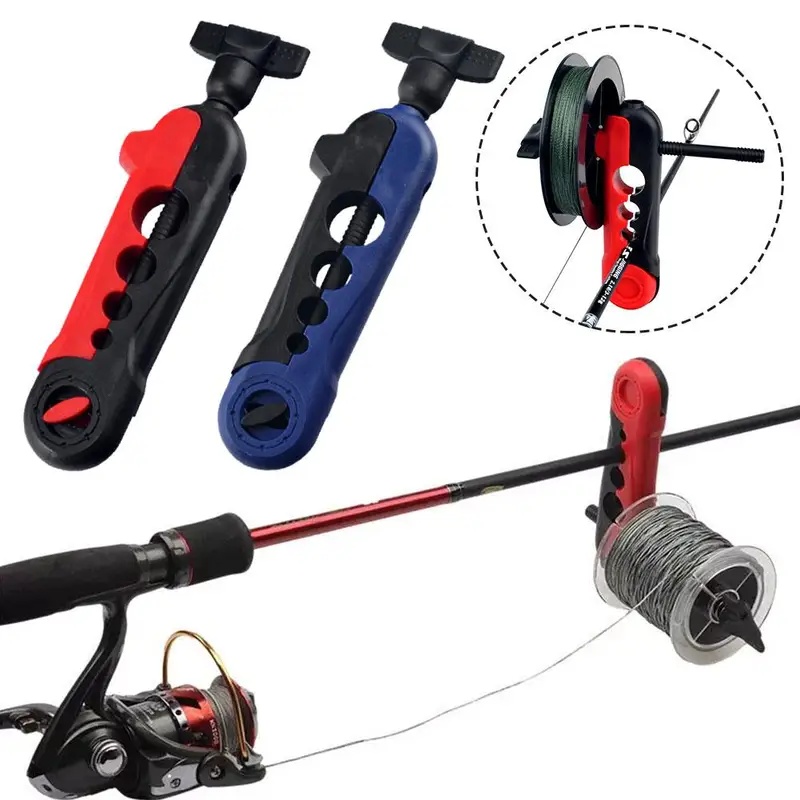 Fishing Rod Spinning - 携帯用釣り糸巻き取り器、スプール、ロッドホルダー、糸巻き機、スピニングリール、ベイトキャスティングリール、釣り用具