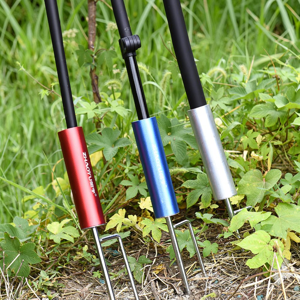「For Chaoyu」ブランドの釣り竿ホルダー。地面に固定 - Fishing Rod Surf のレビューと価格