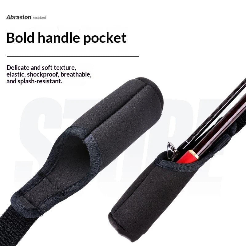 調節可能な釣り竿スリングストラップ、キャップ保護付き、ロッド - Fishing Rod Combo のレビューと価格