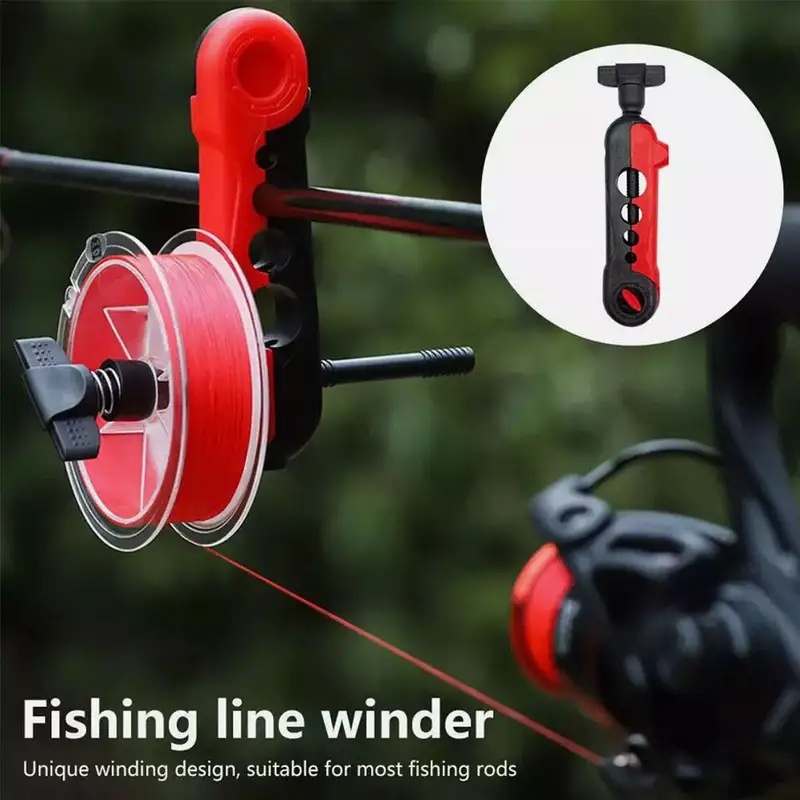 携帯用釣り糸巻き取り器、スプール、ロッドホルダー、糸巻き機、 - Fishing Rod Spinning のレビューと価格