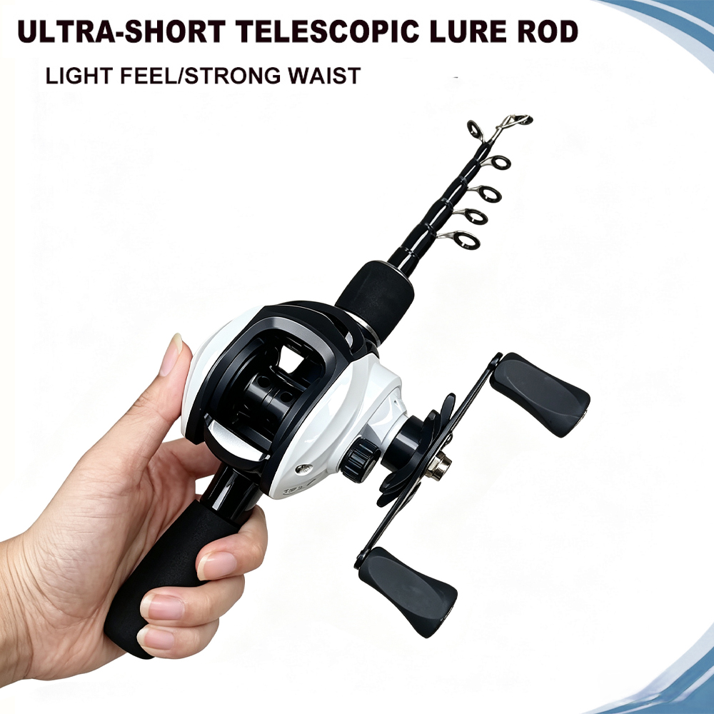 1.5/1.8m 超軽量65g 伸縮式釣り竿とリールのセット - Fishing Rod Spinning のレビューと価格