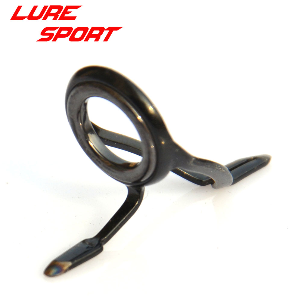 LureSport 10個入り KWガイド ブラックスチール - Fishing Rod Surf のレビューと価格