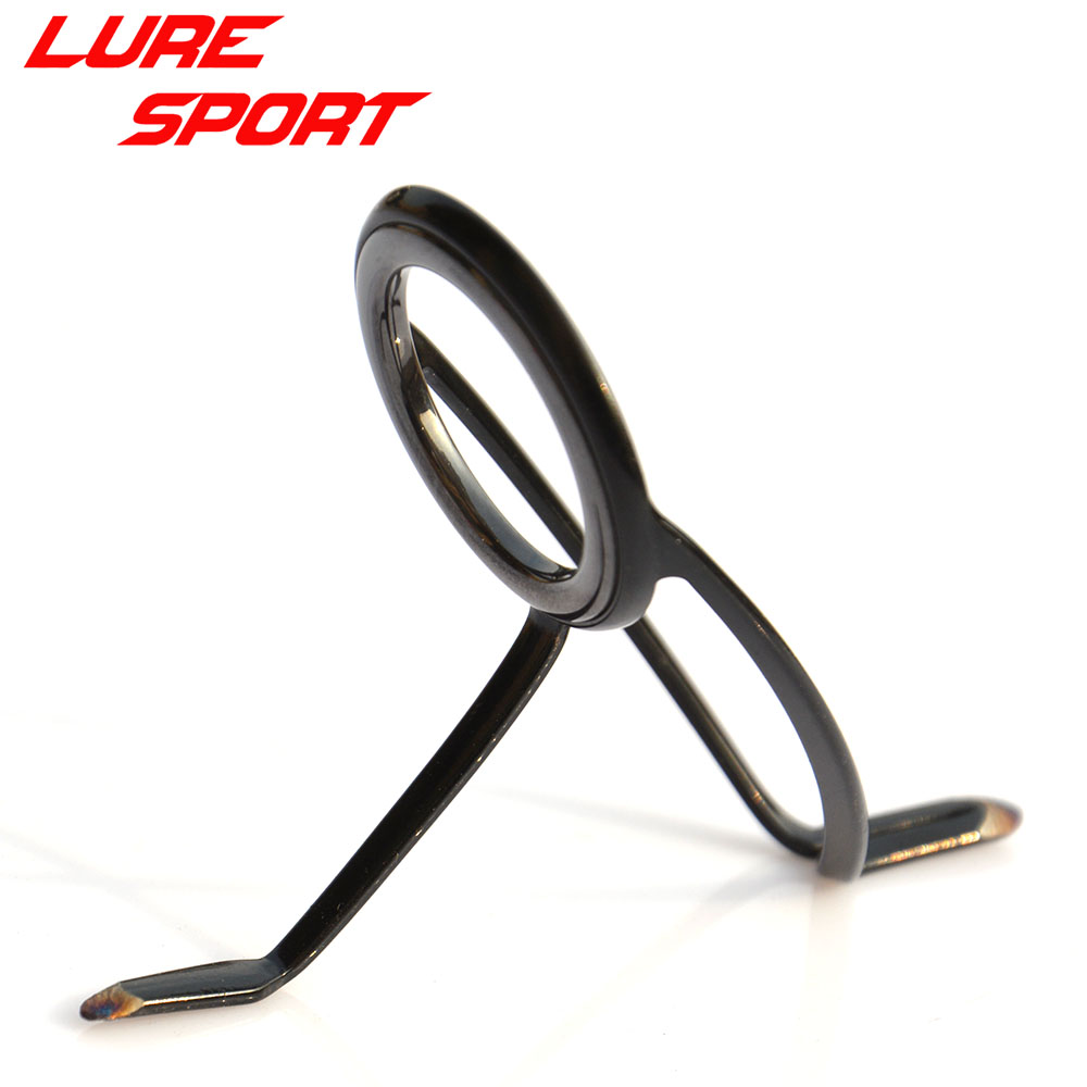 LureSport 10個入り KWガイド ブラックスチール - Fishing Rod Surf のレビューと価格