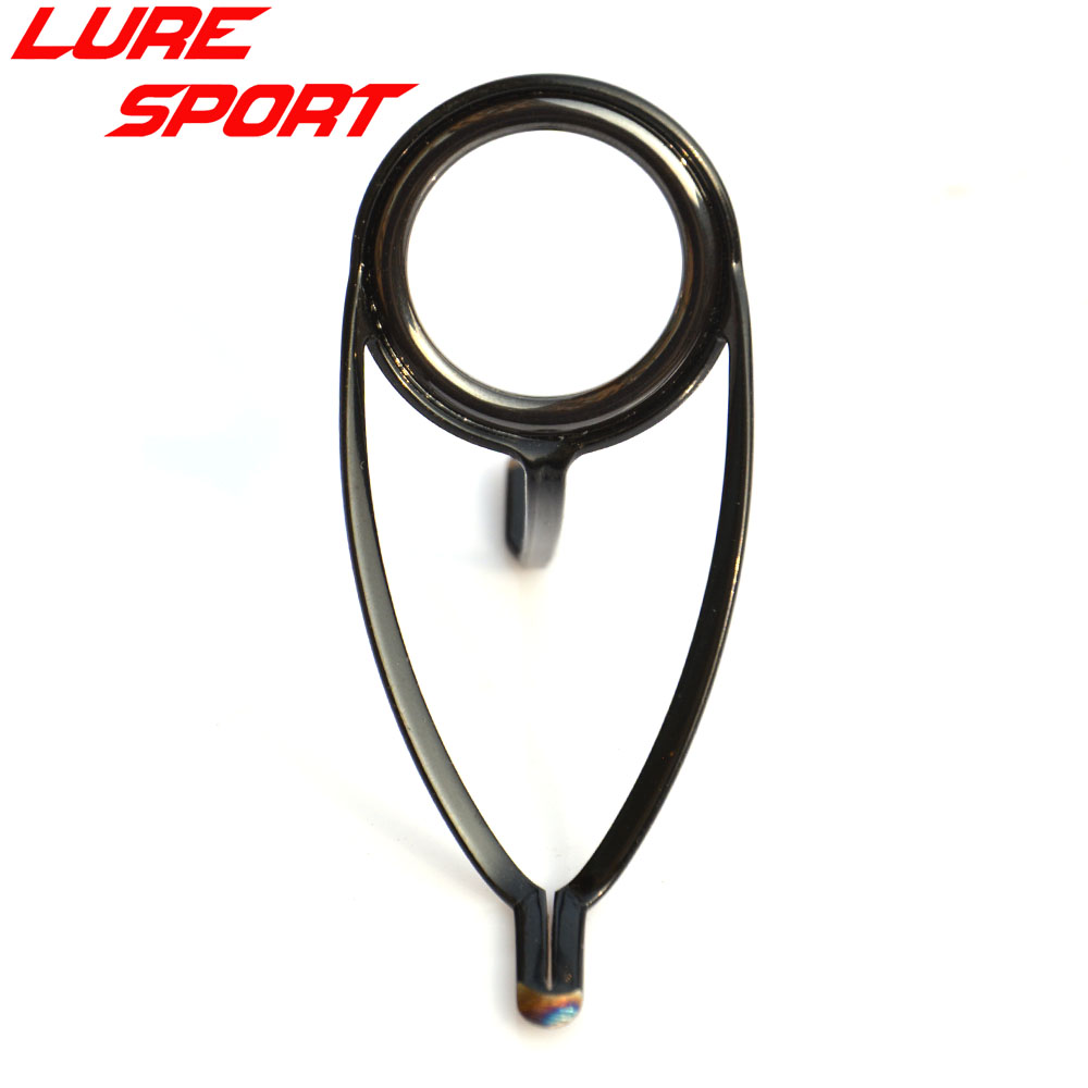 LureSport 10個入り KWガイド ブラックスチール - Fishing Rod Surf のレビューと価格